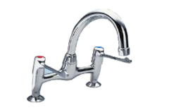 Extended Lever - 2523 Kitchen Sink Mixer