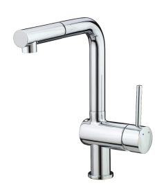 Adorn - Kitchen Mixer with Pull Out Spray Chrome