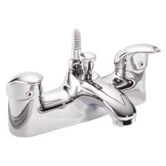 Signia - Deck Mounted Bath Shower Mixer with Shower Kit